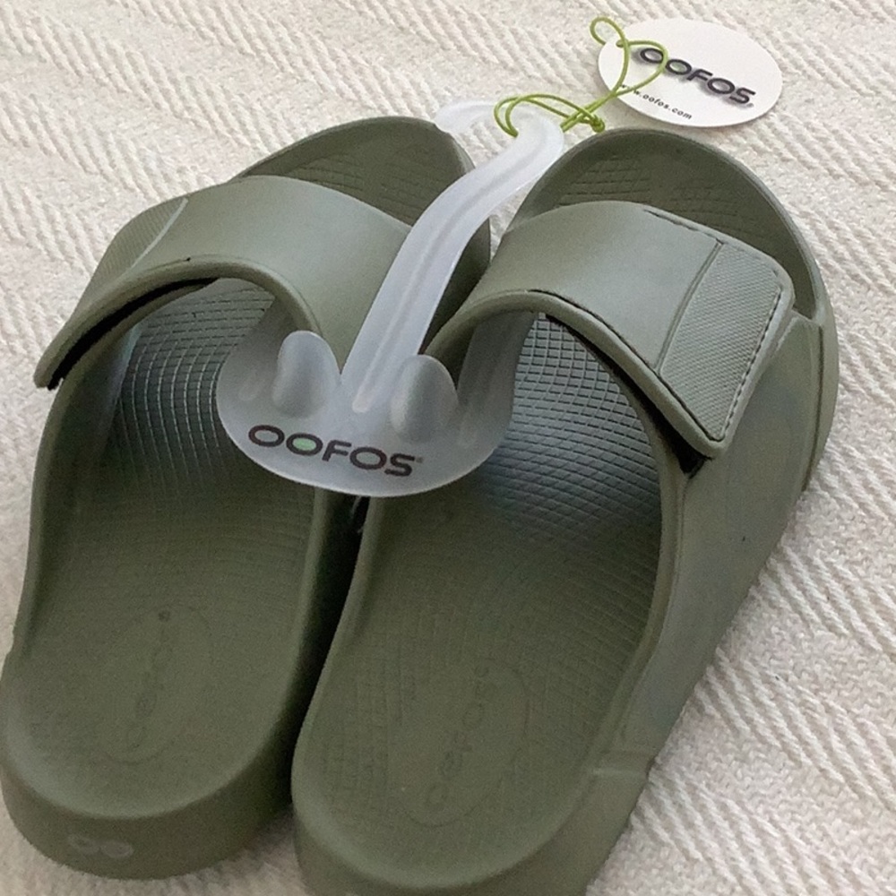 Oofoos sport flex unisex sage